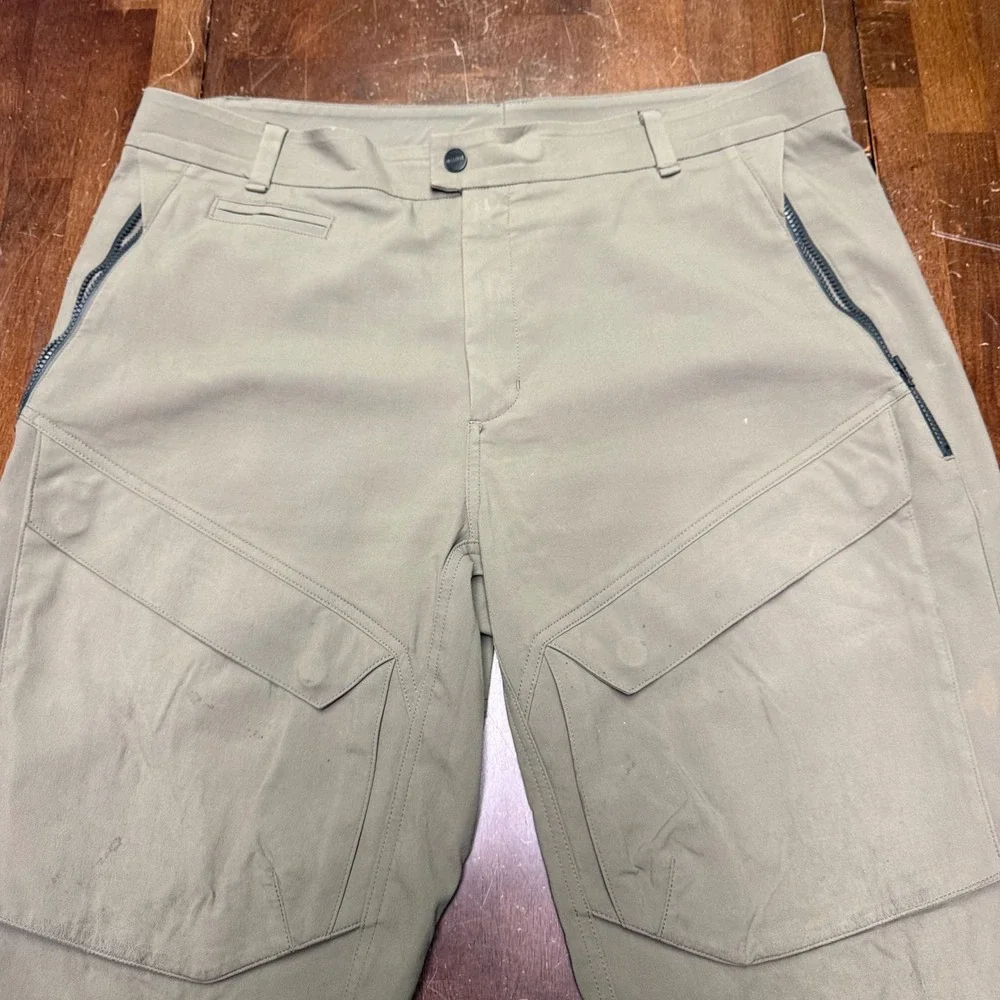 Vollebak 100 Year Trousers Men XXL Olive Tactical Cargo Pants Military Grade FR